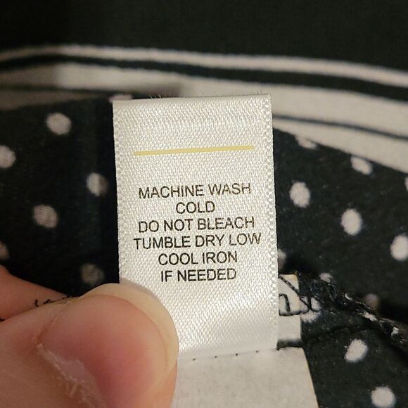 NWT Spotted and striped dress top - Picture 7 of 7